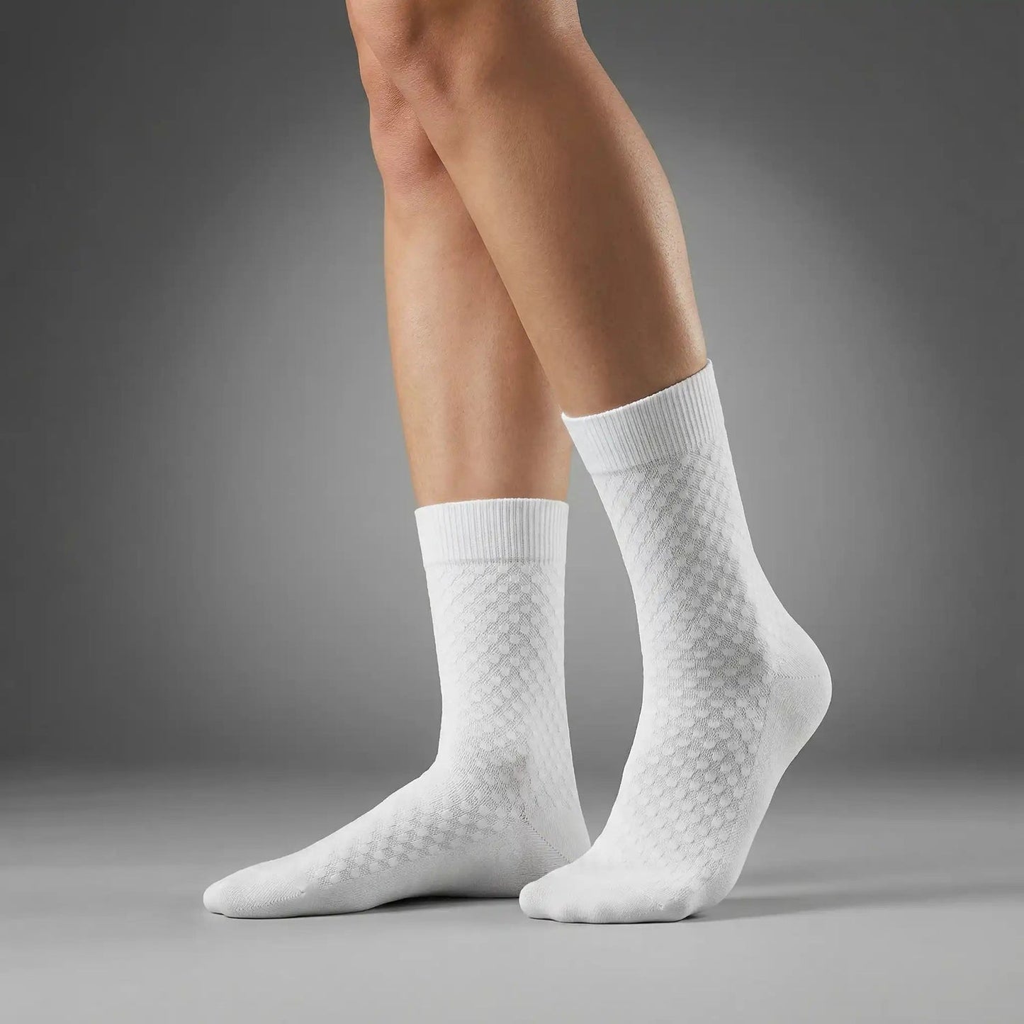 Chaussettes mi-mollet en fibre de bambou - Cazoly