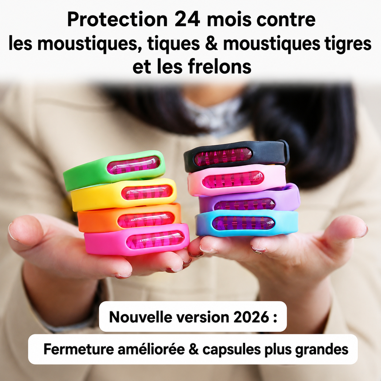 Bracelet Anti Moustiques - Cazoly