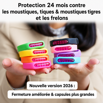 Bracelet Anti Moustiques - Cazoly