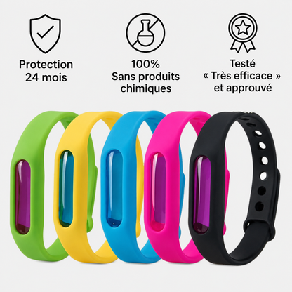 Bracelet Anti Moustiques - Cazoly