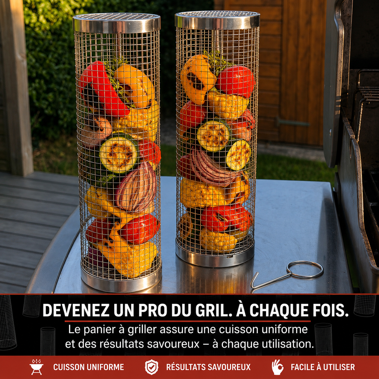 Panier à BBQ - Cazoly